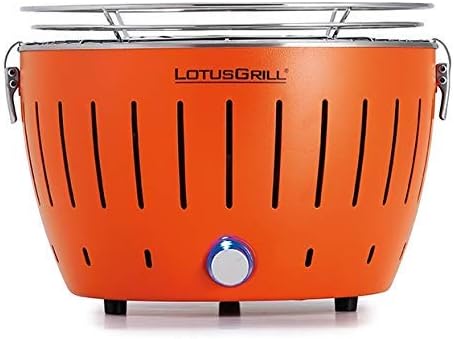 Barbacoa compacta LotusGrill en 6 colores, Naranja mandarina | Tienda online de parrillas.