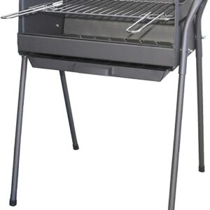 Imex El Zorro 71762 Barbacoa con Parrilla Cincada Negro 49 x 48 x 73 cm