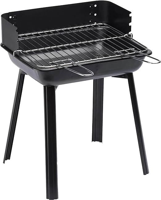 LANDMANN 11527 - Barbacoa Parrilla Leña Negro - Tienda Online