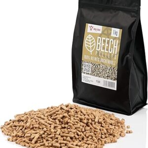 BBQ-Toro Pellets de Madera de Haya Beech 1kg | Fumador Barbacoa Horno Pizza