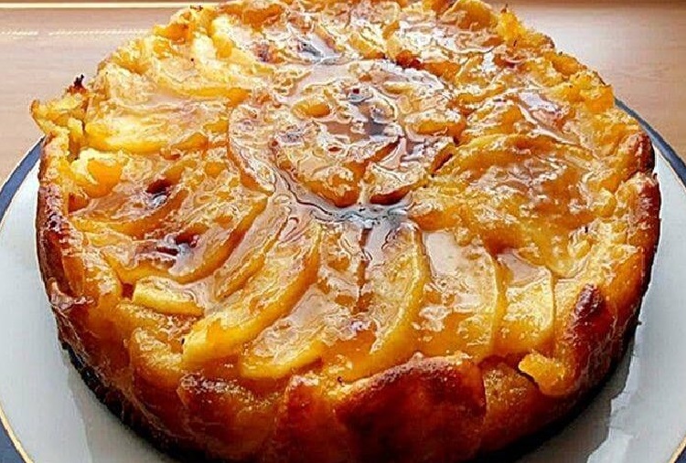 Tarta de Manzana a la Parrilla