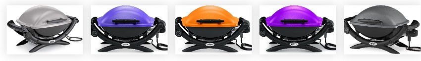 Barbacoa Weber Q1400 - Colores